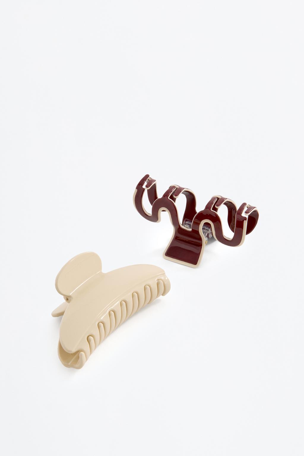 Pack of 2 assorted clips