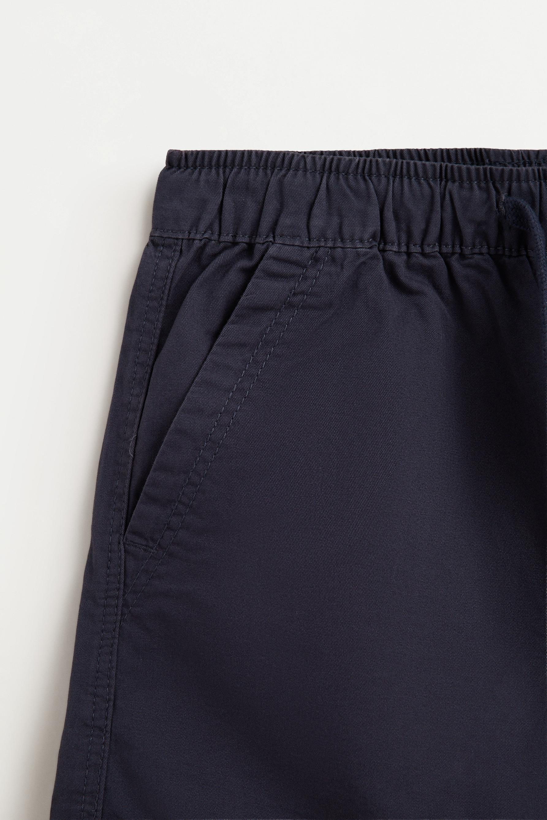 Bermuda jogger shorts — BLUE