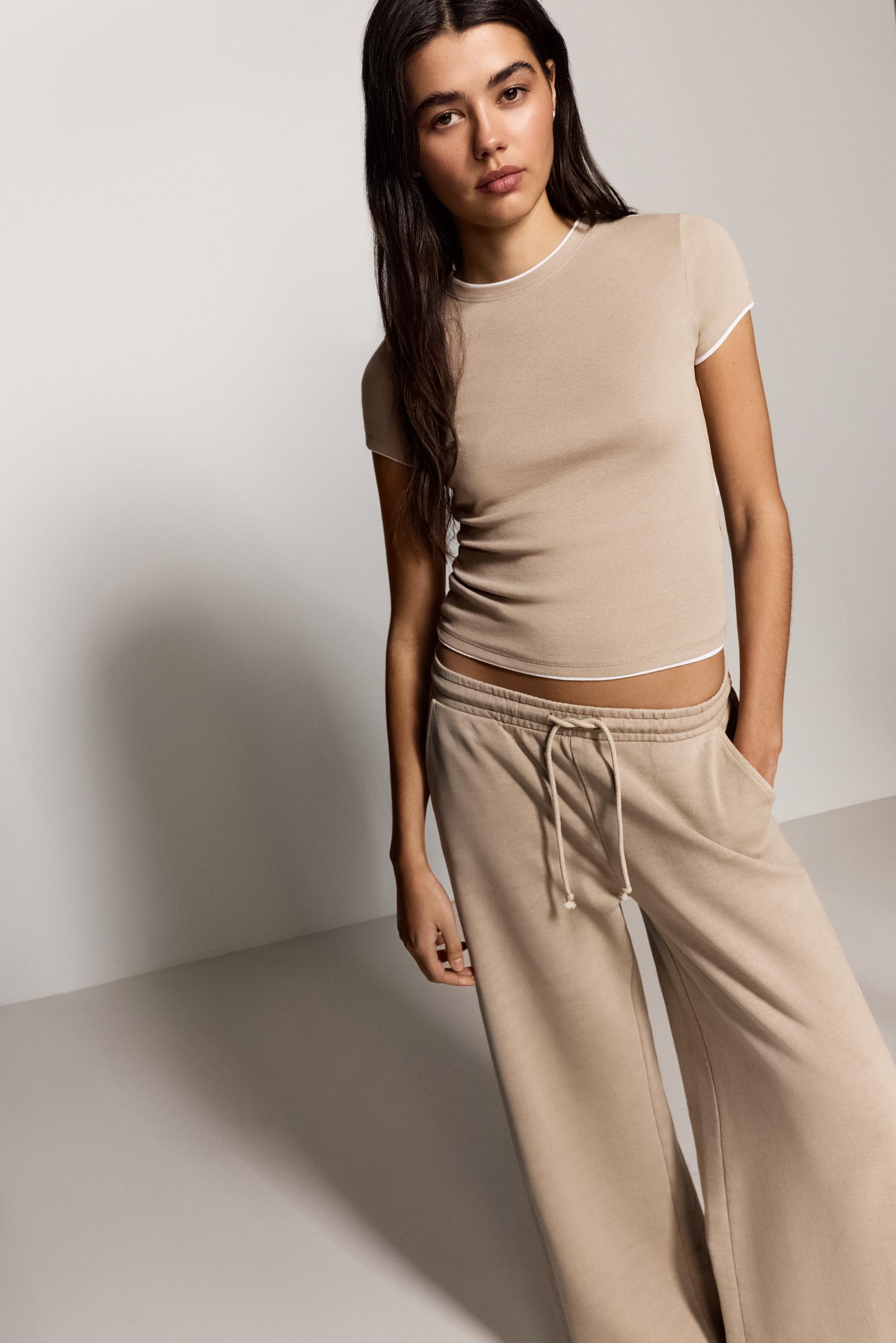 Camiseta doble manga corta