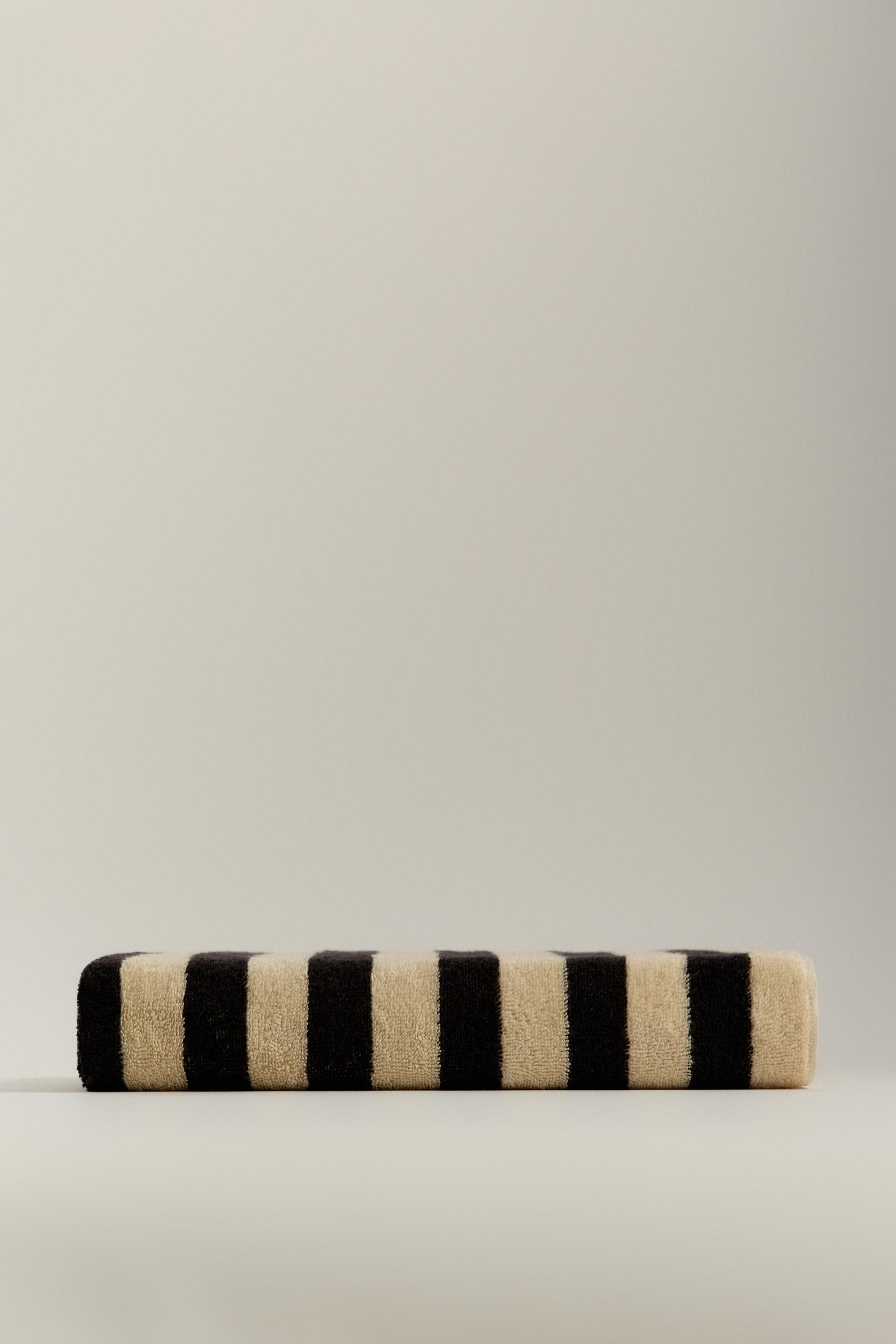 Toalla de baño rayas 500 g/m²