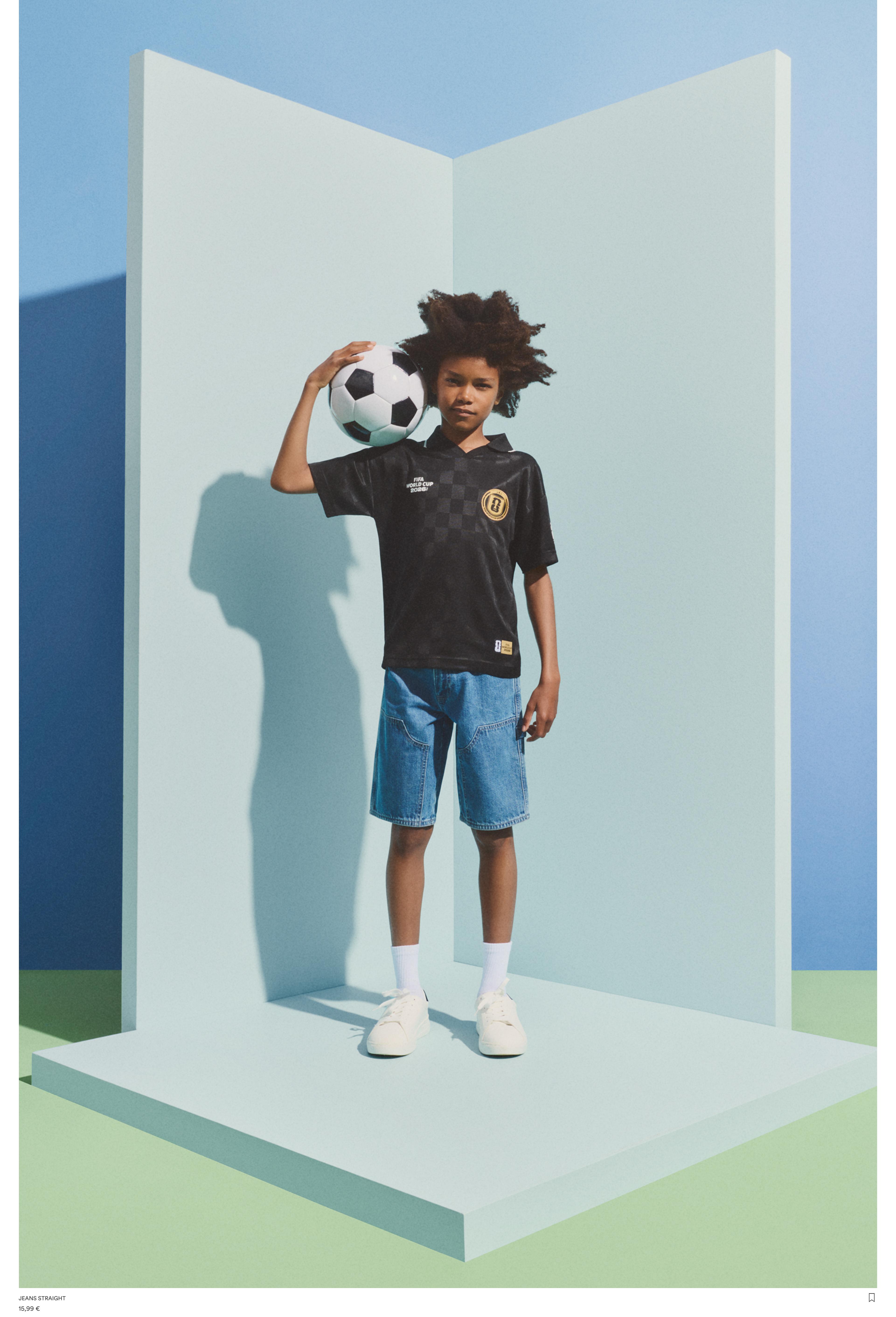 Kids | FIFA World Cup 2026 Polo — BLACK