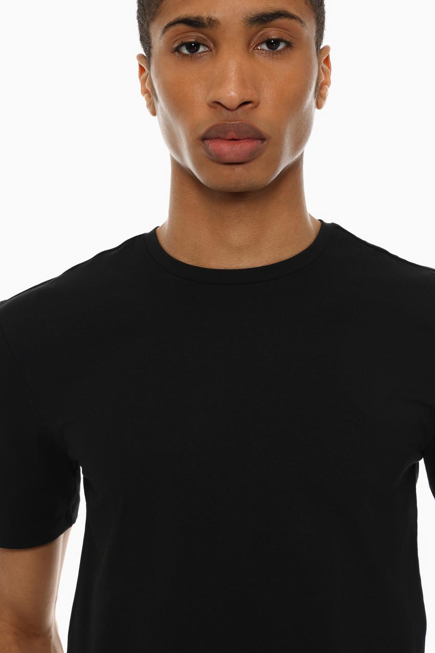 Camiseta Playera Slim Fit Camiseta Playeras Slim Hombre Playeras