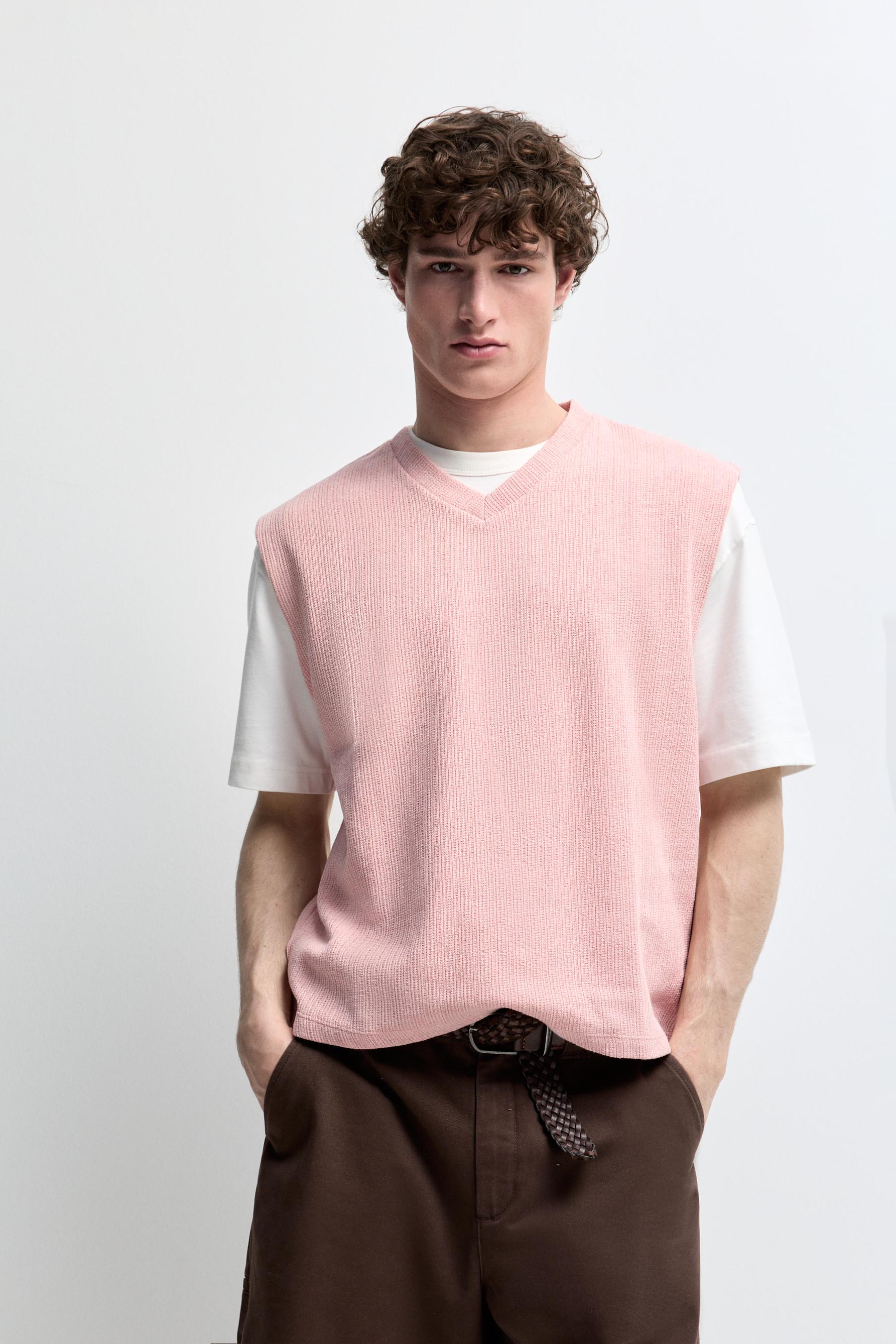 Chaleco estructura cuello pico