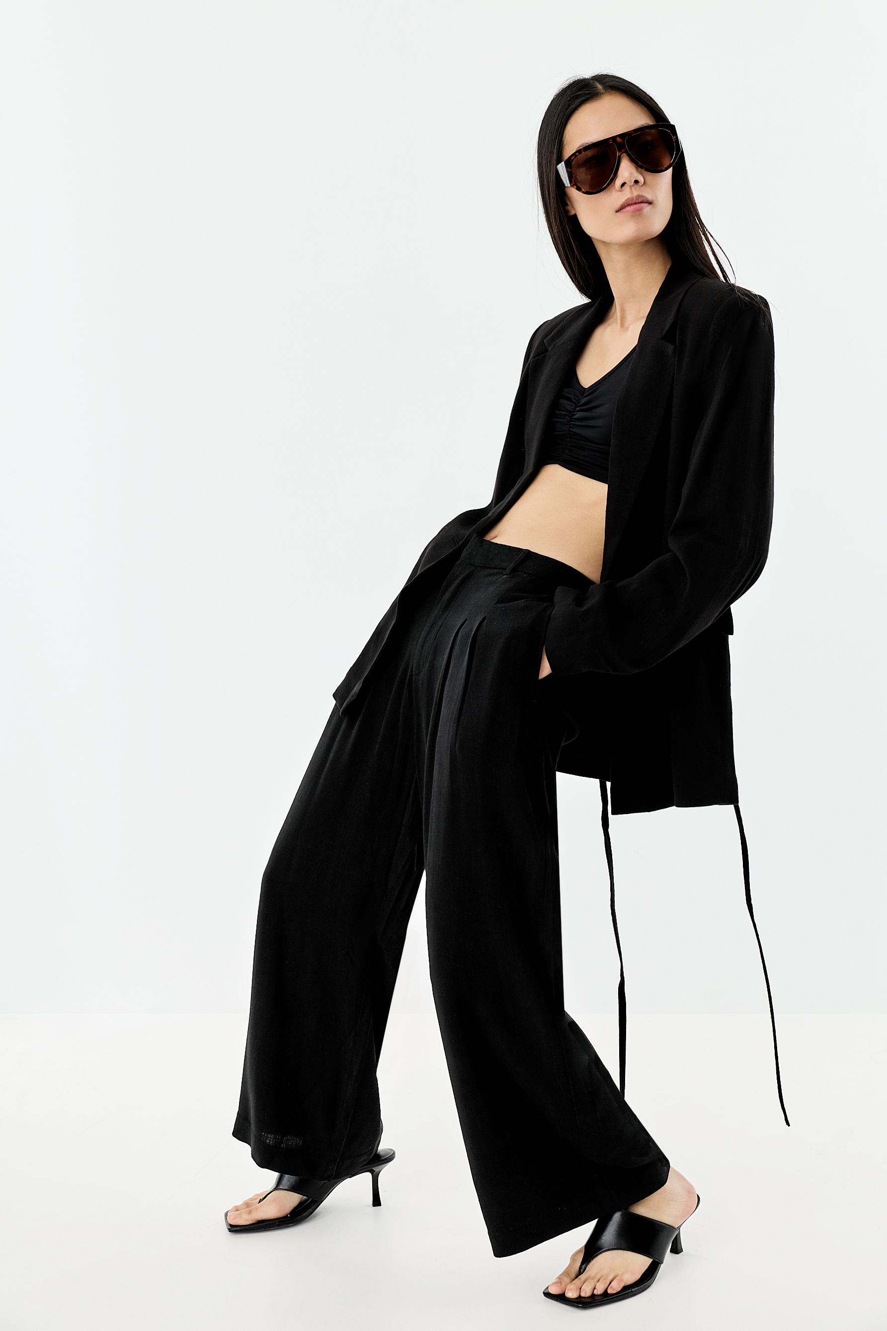 Rustic trousers — BLACK
