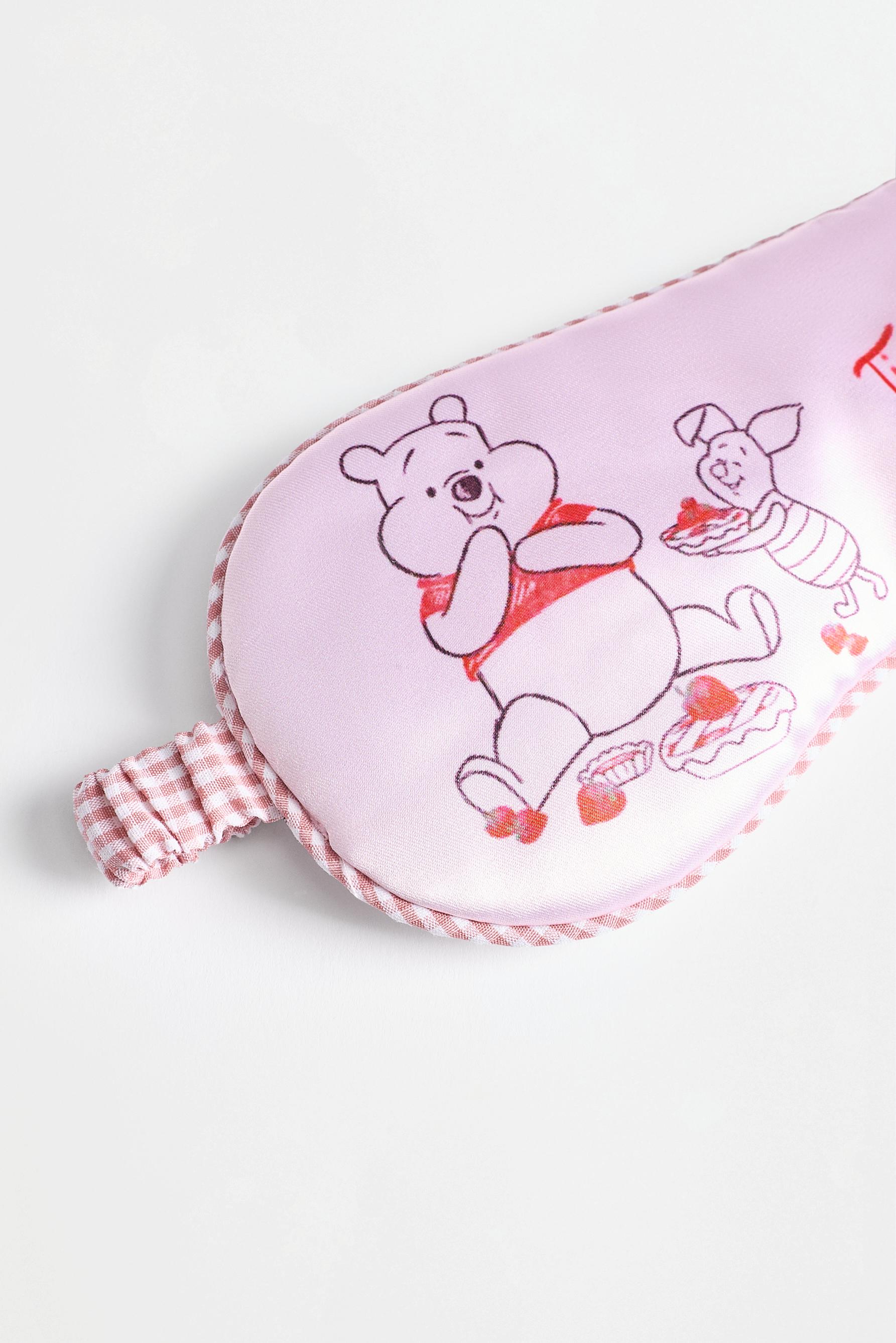Winnie the Pooh ©Disney sleep mask — FADED PINK