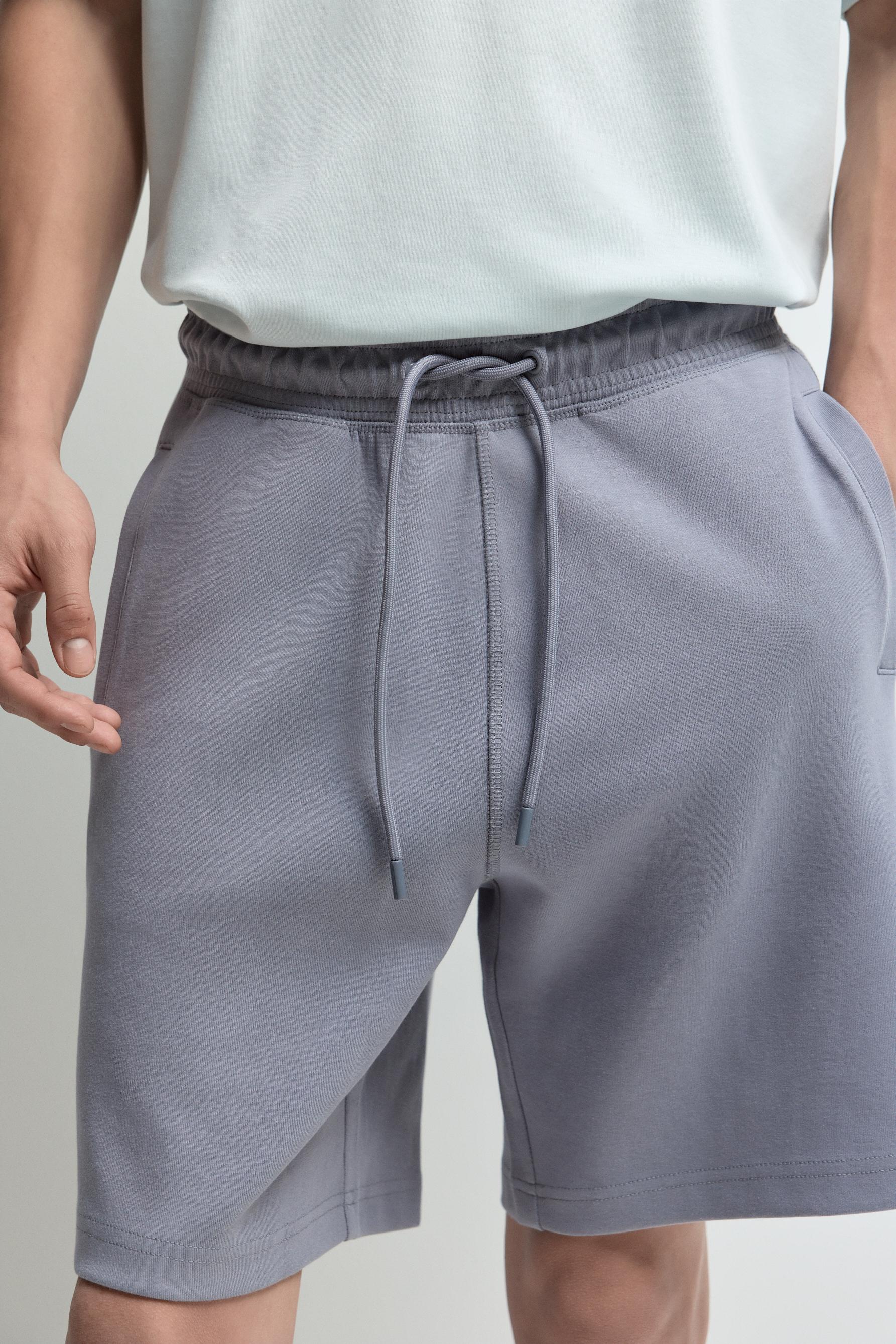 Interlock Bermuda shorts — SKY BLUE