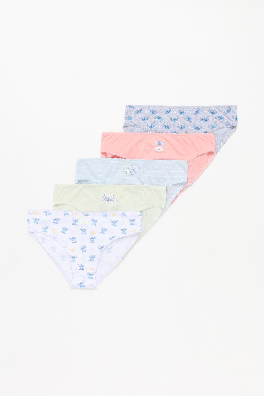 Pack 5 braguitas Stitch ©Disney