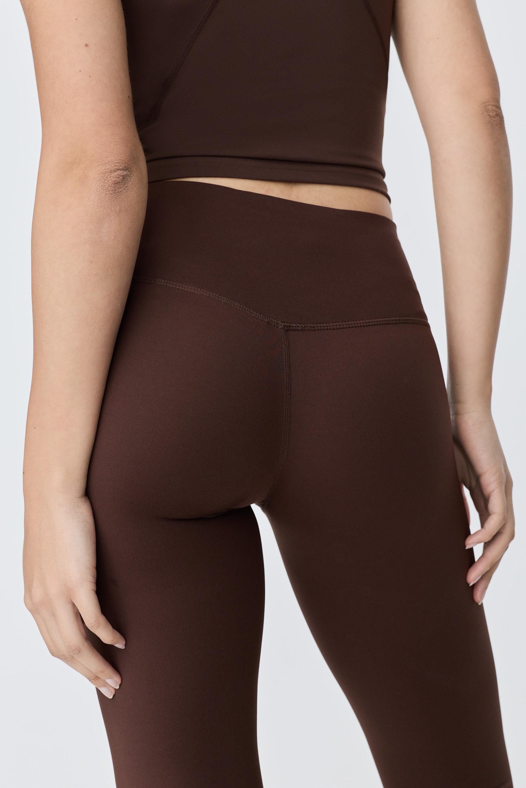 Capri leggings — CHOCOLATE