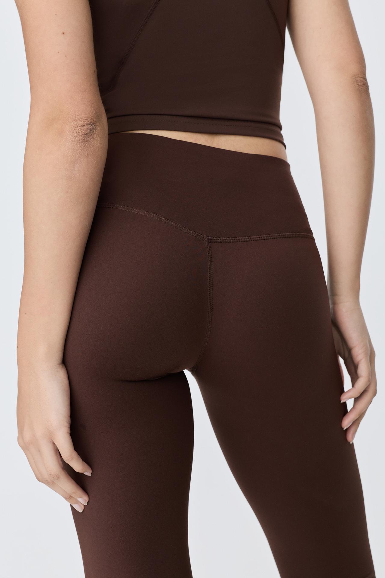 Capri leggings — CHOCOLATE