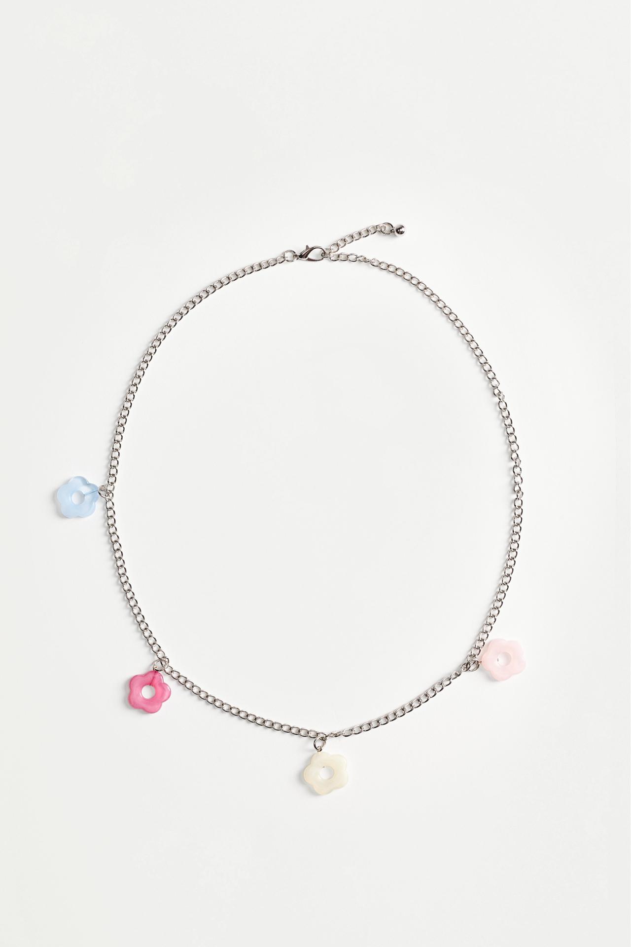 Flower chain belt — PINK TONES