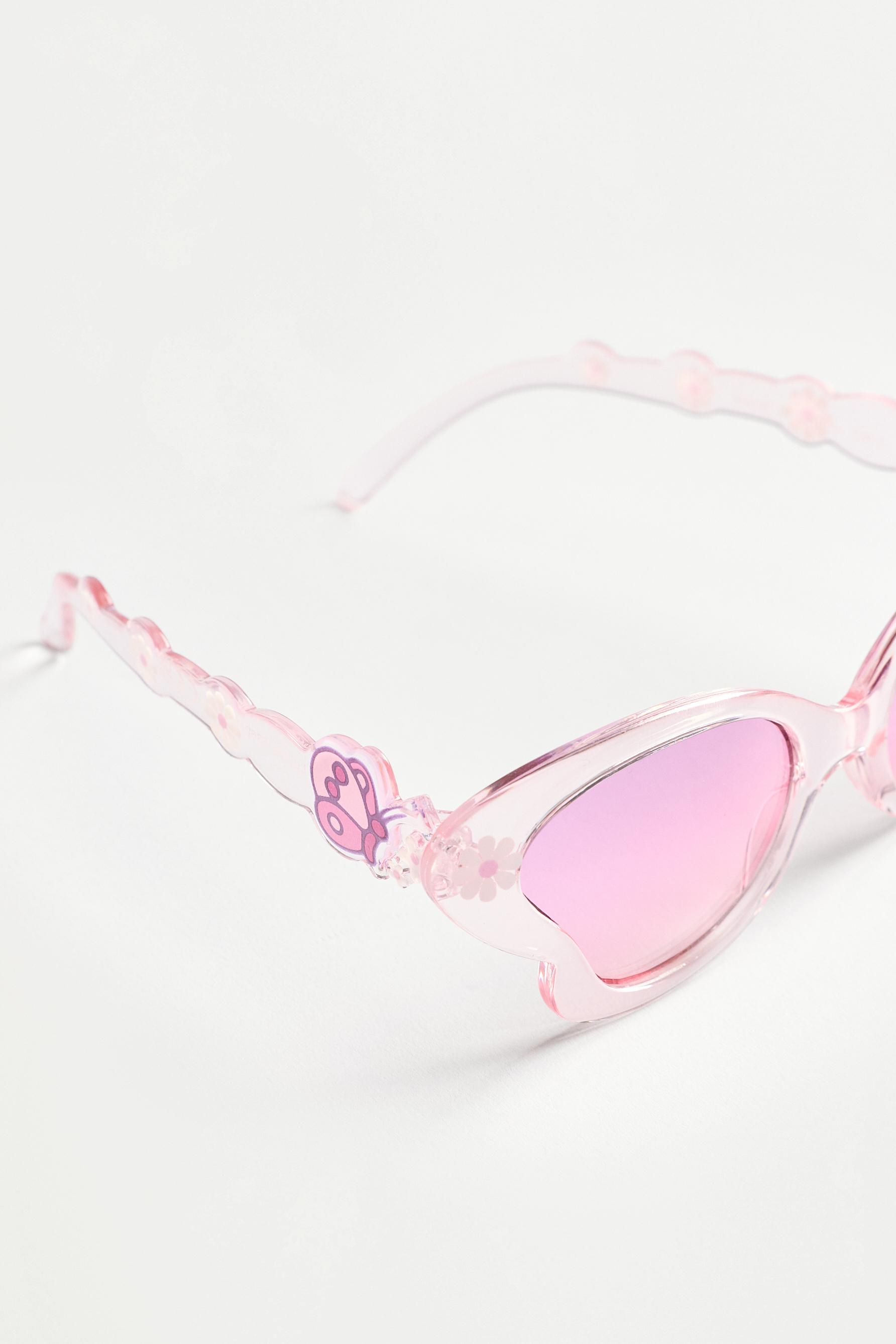 Butterfly sunglasses — PINK