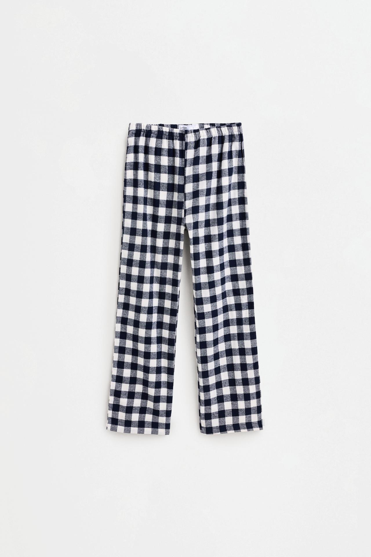 Long printed pajamas — NAVY