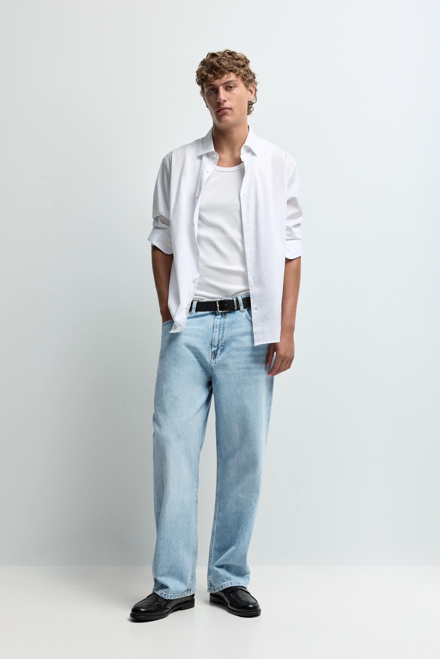 Baggy jeans — SKY BLUE