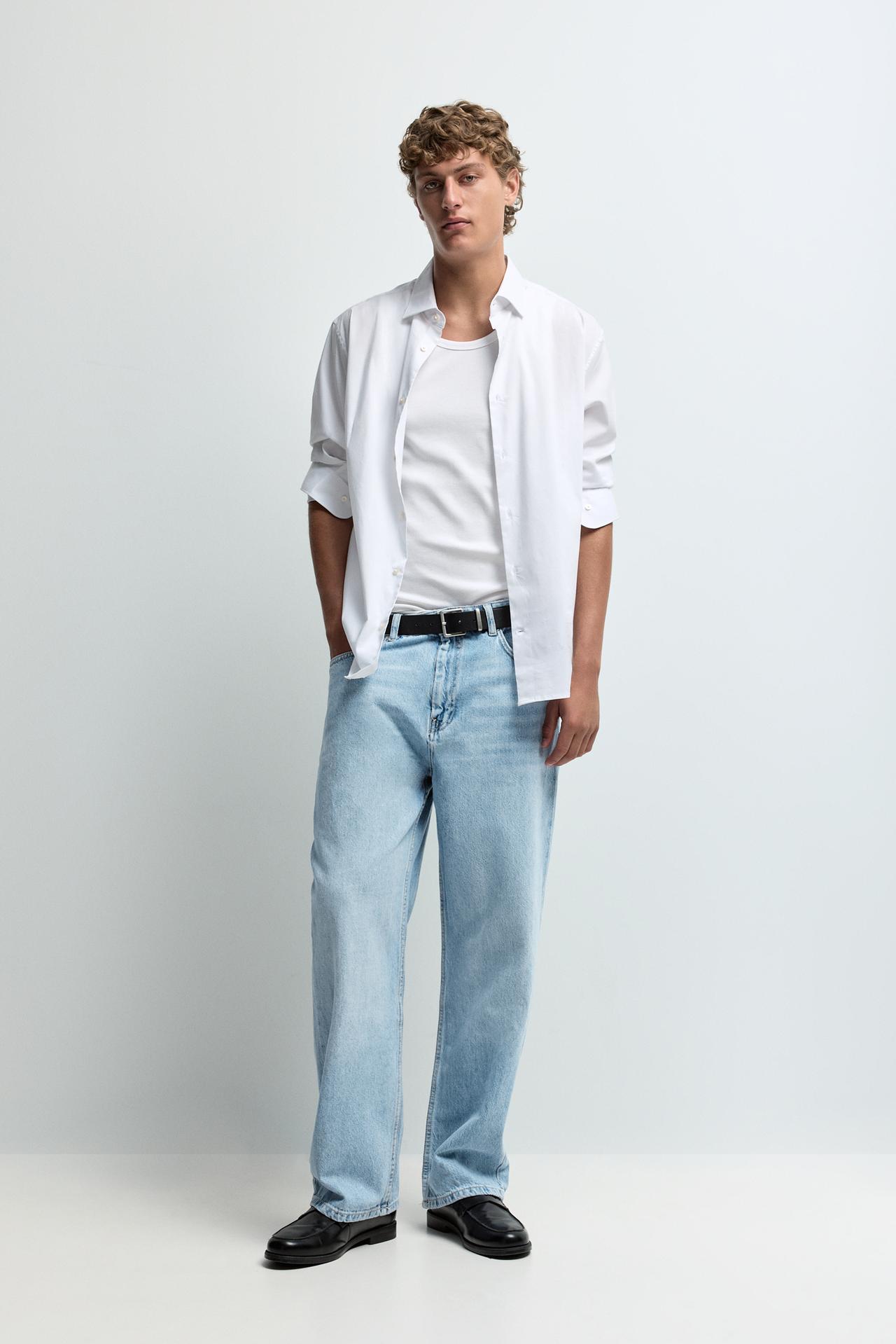 Baggy jeans — SKY BLUE