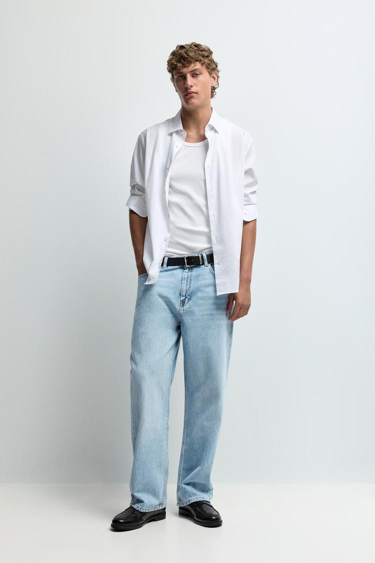 Baggy jeans — SKY BLUE