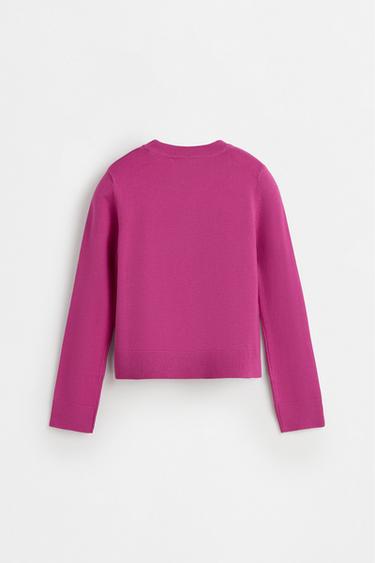 Knit sweater — FUCHSIA 4