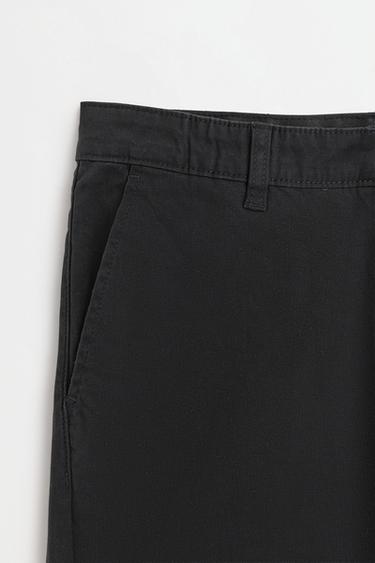 Skinny fit chino trousers — BLACK 7