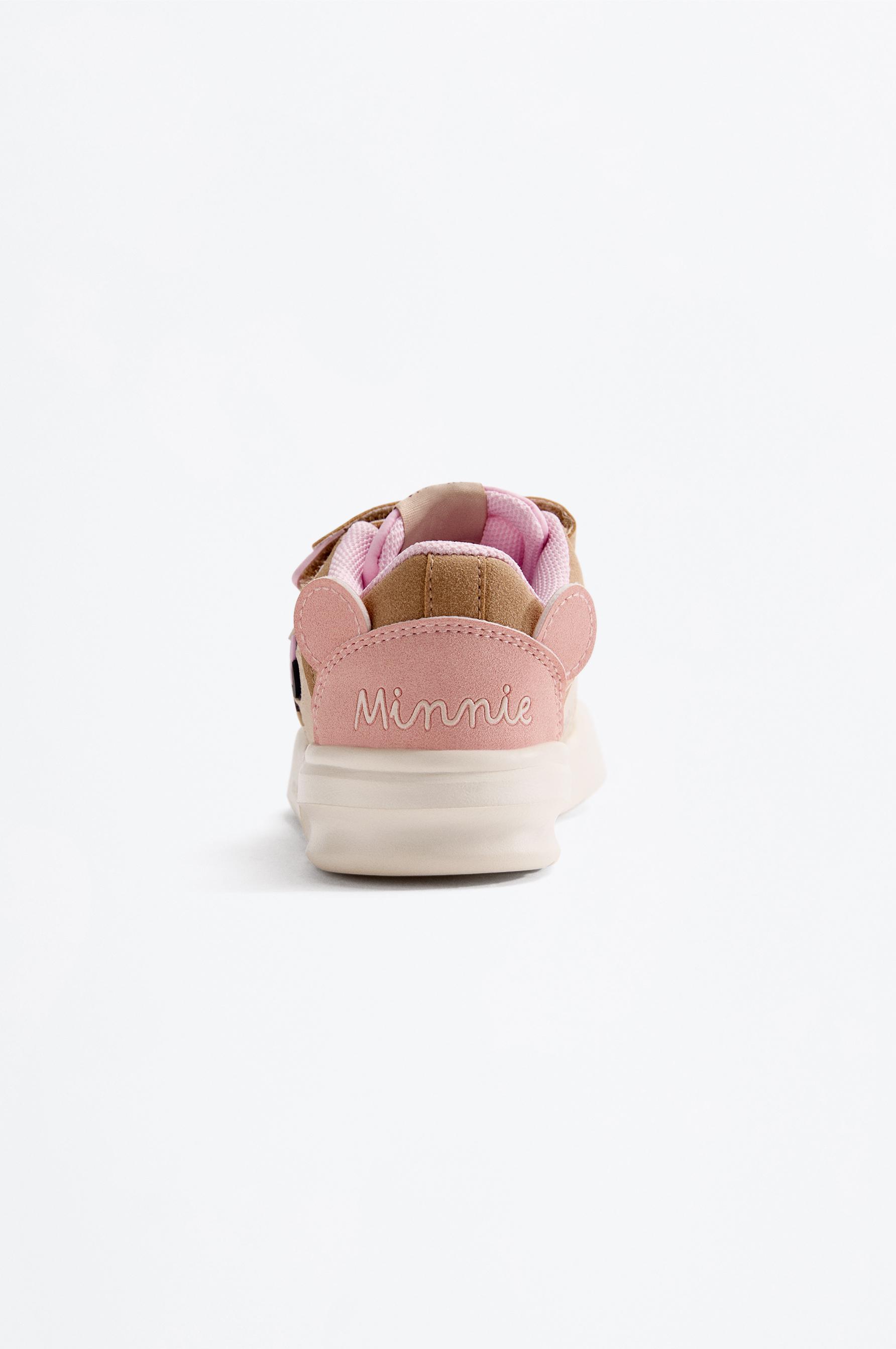 Minnie Mouse ©Disney light-up athletic shoe — BEIGE