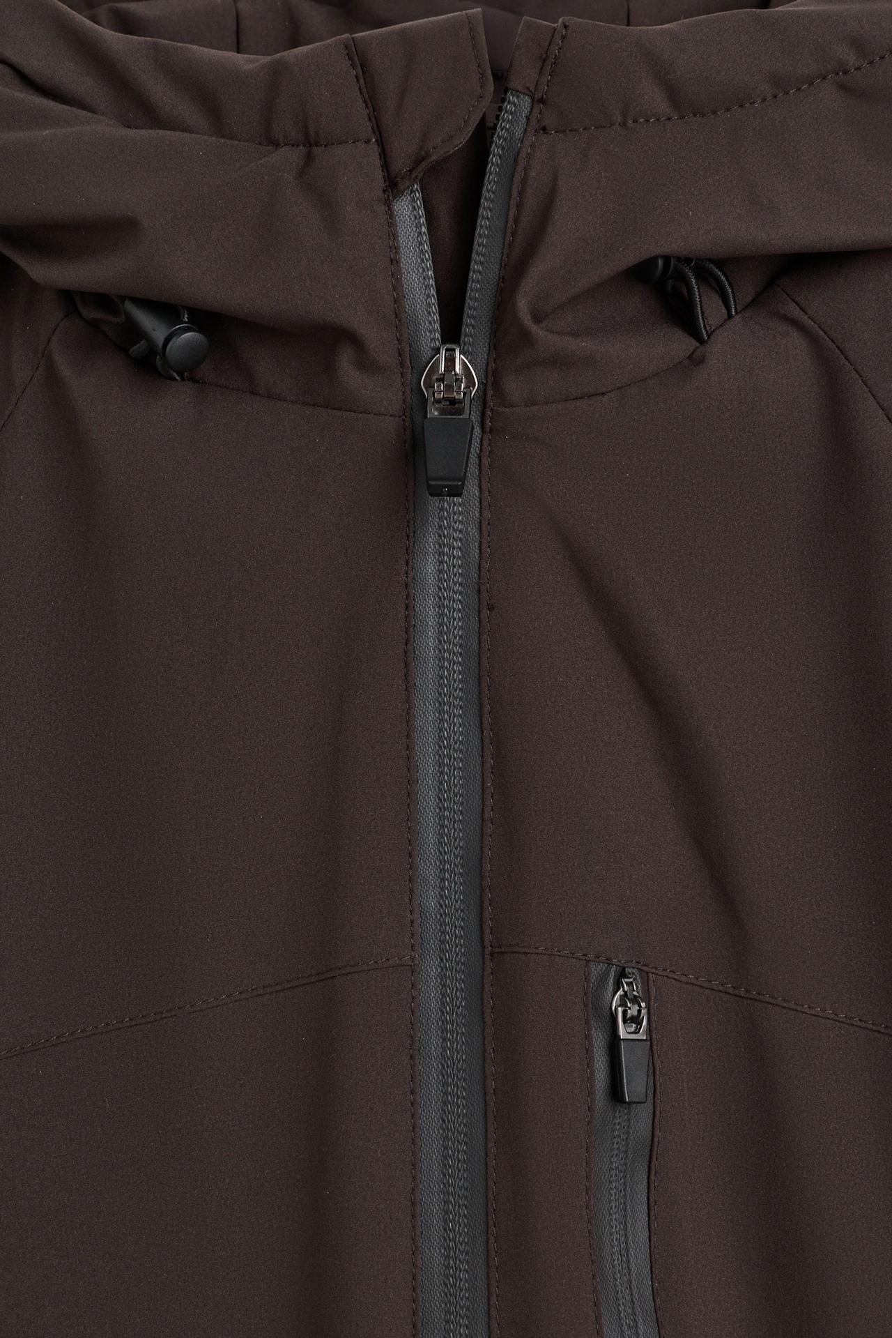 Quilted jacket — CHOCOLATE