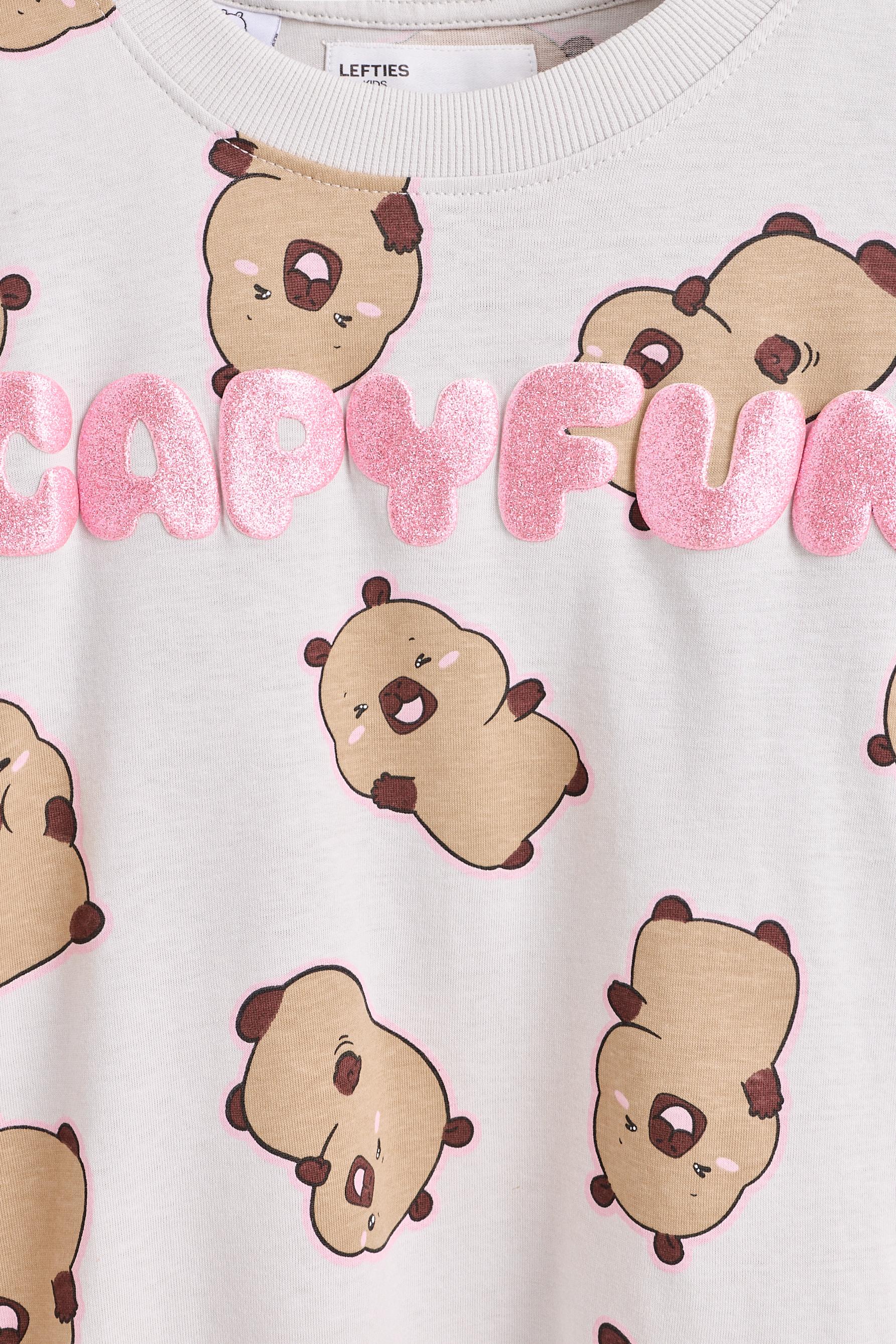 Capybara CAPYFUN© T-shirt — GREY