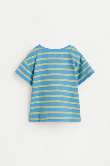 Striped short pyjamas — FADED BLUE 2