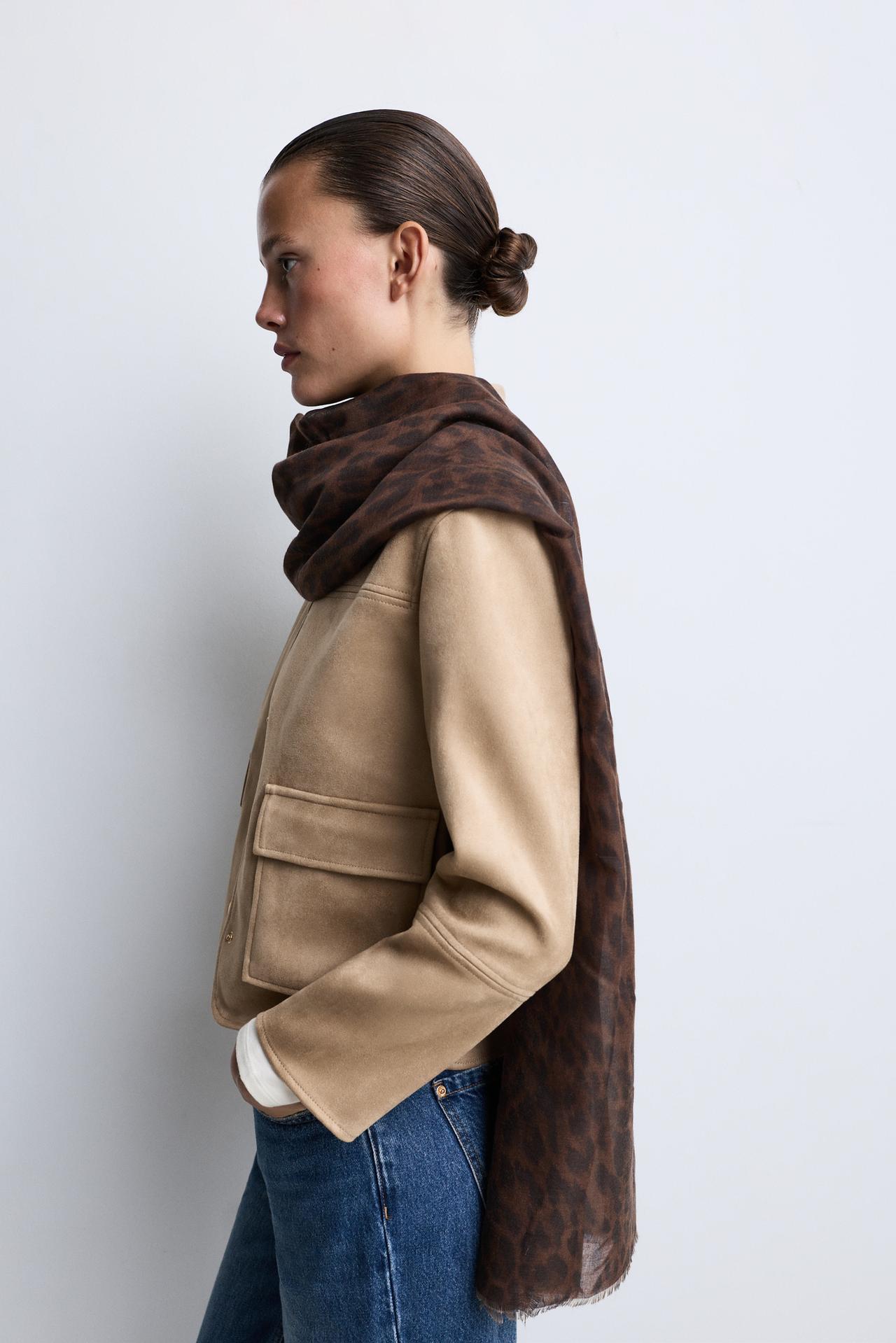 Leopard print scarf — LEOPARD PRINT