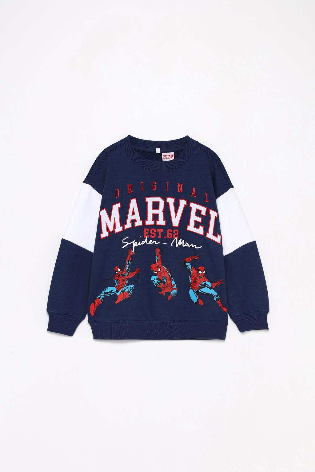 Spiderman ©Marvel sweatshirt with patches