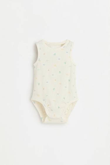 Pack of 2 combined sleeveless bodysuits — MINT GREEN 2