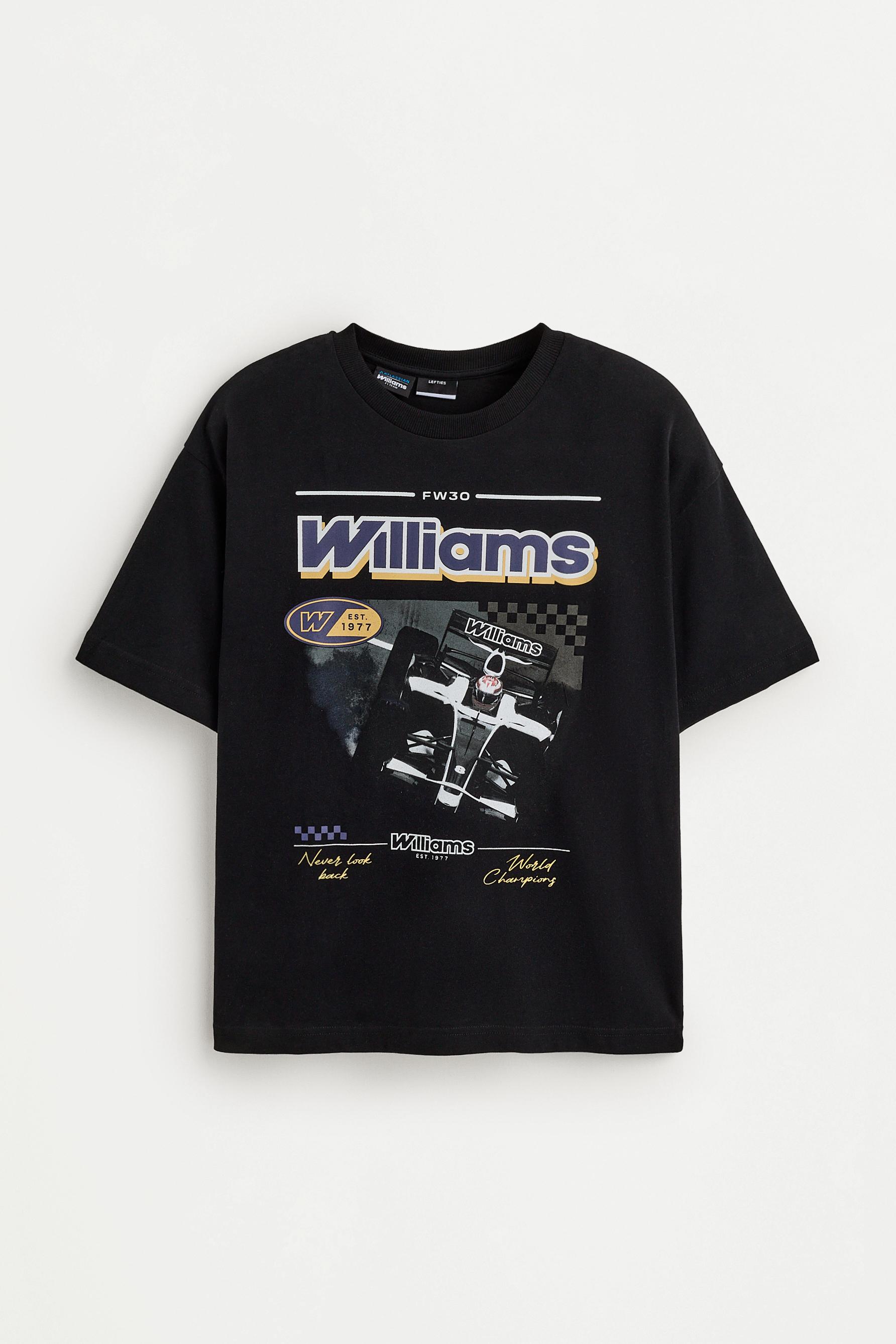 ©2026 Williams T-shirt — BLACK