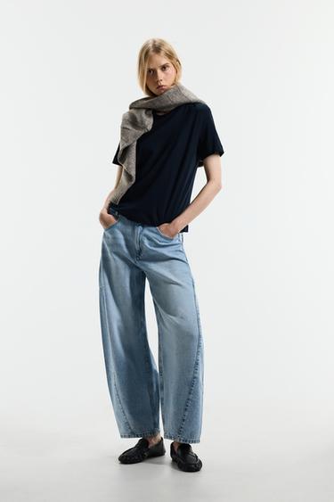 Barrel jeans — PASTEL BLUE 1