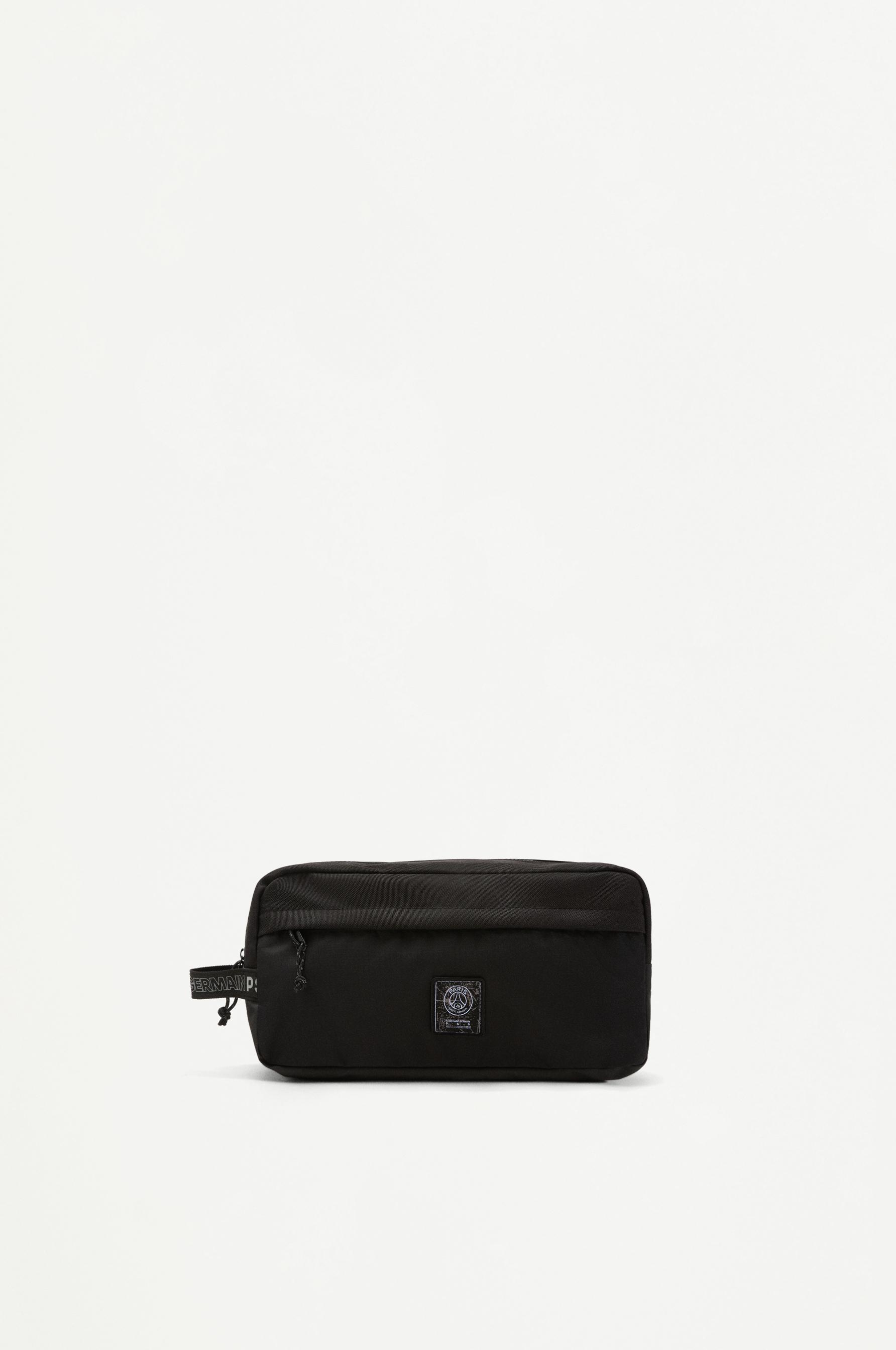 Paris Saint-Germain toiletry bag — BLACK