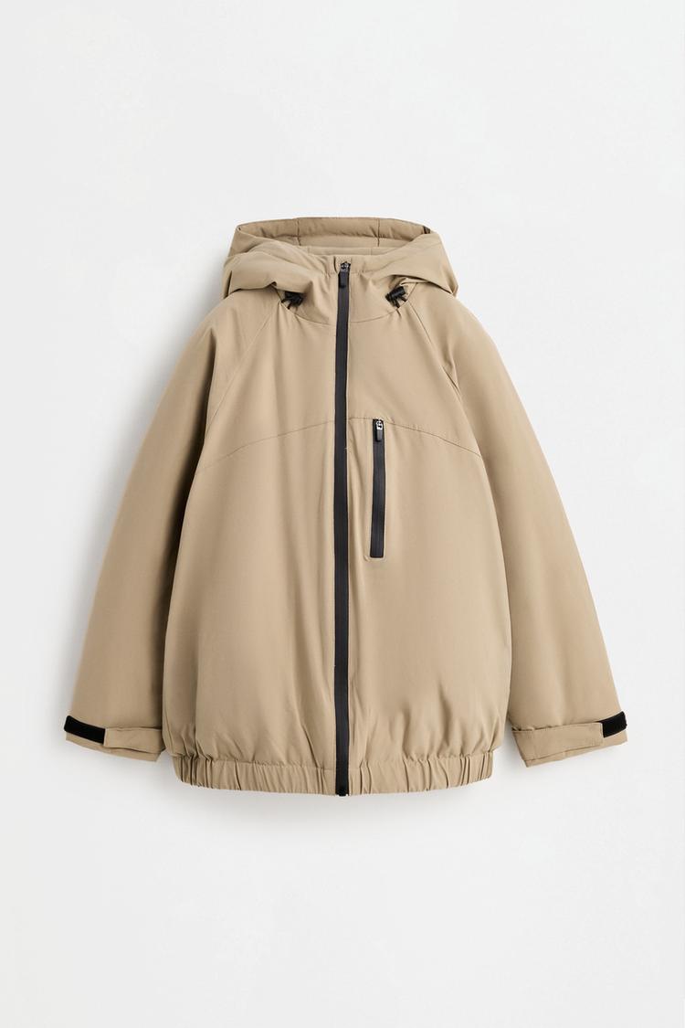 Quilted jacket — BEIGE