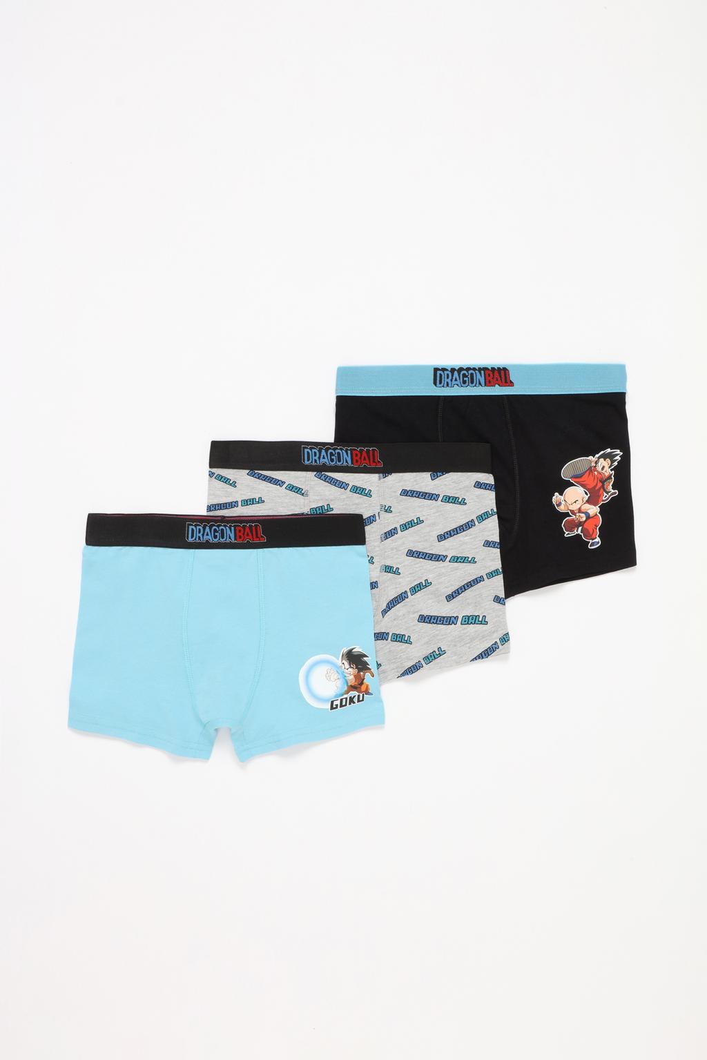 Pack of 3 pairs of Dragon Ball ©Bird Studio boxers