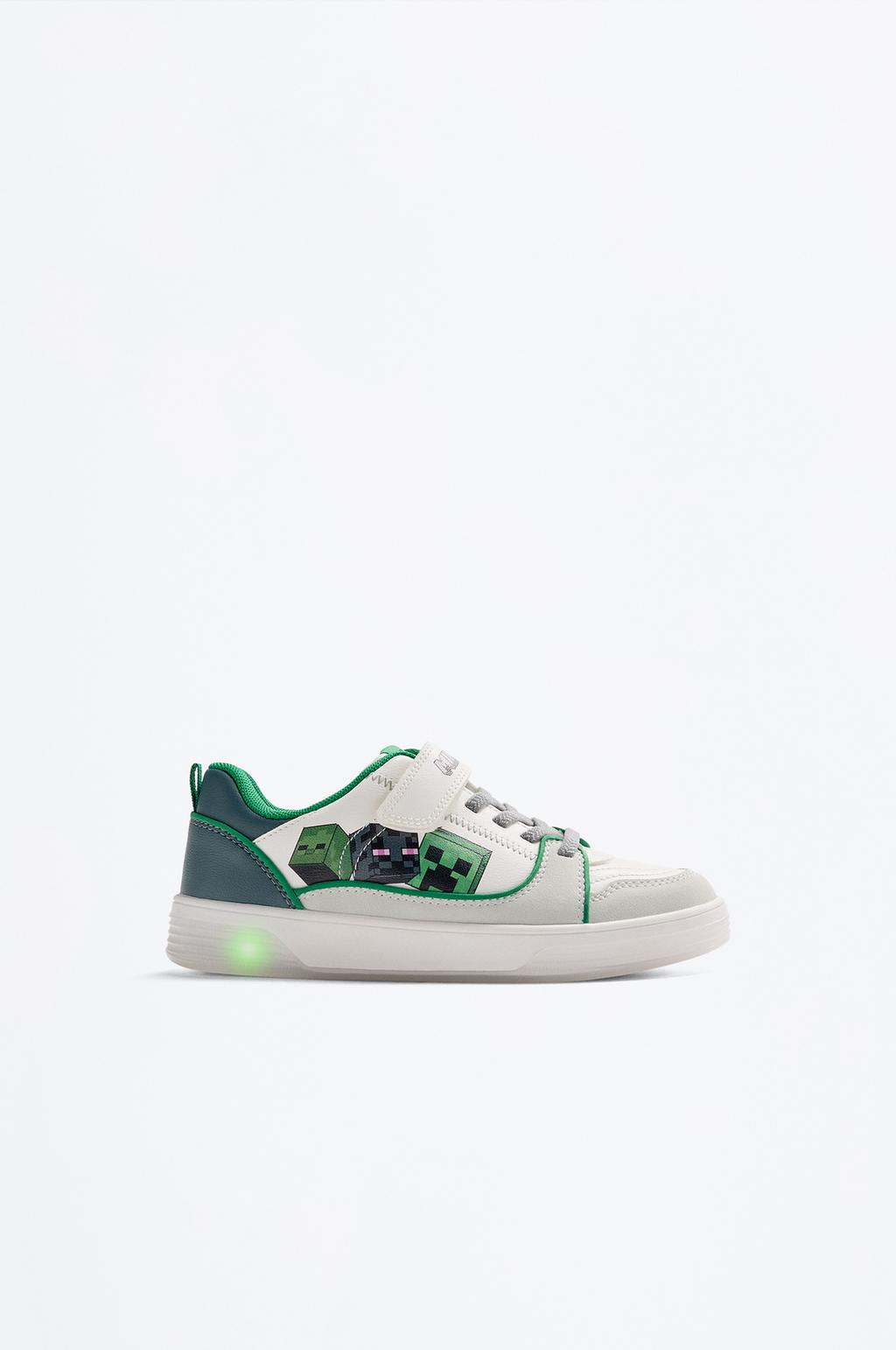 Minecraft Light-Up Sneakers