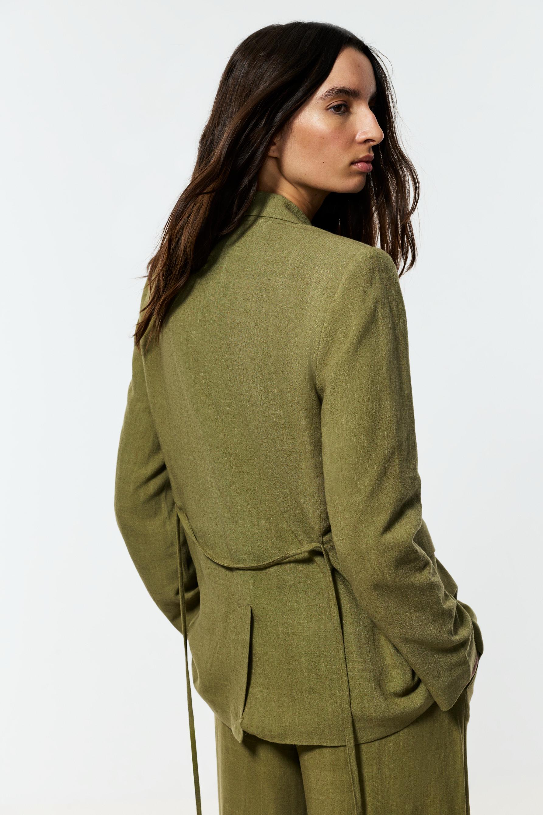 Rustic blazer — MEDIUM KHAKI