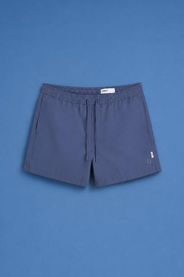 Coloro x Lefties straight swim trunks — FADED PETROL BLUE 6