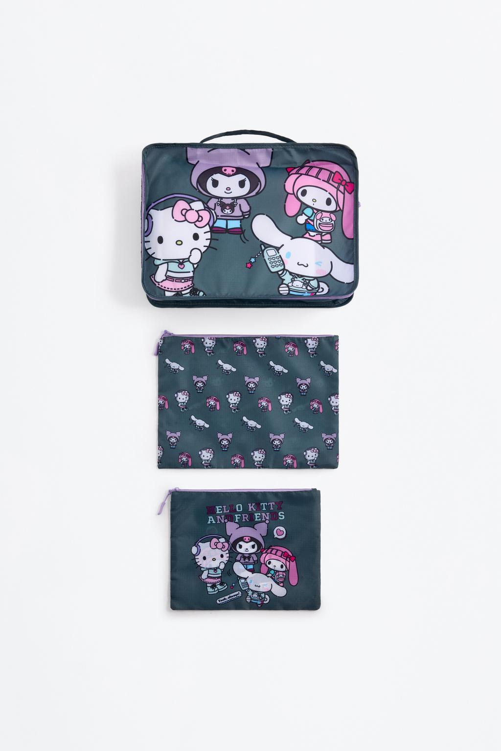 Conjunto de 3 organizadores de viagem Hello Kitty ©SANRIO