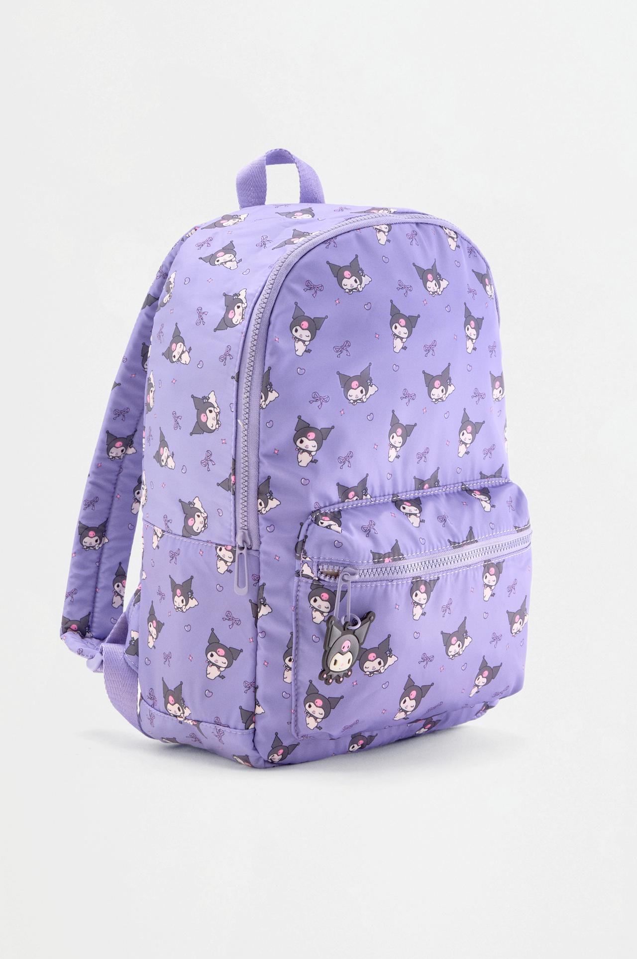 Kuromi ©SANRIO Backpack — Tan