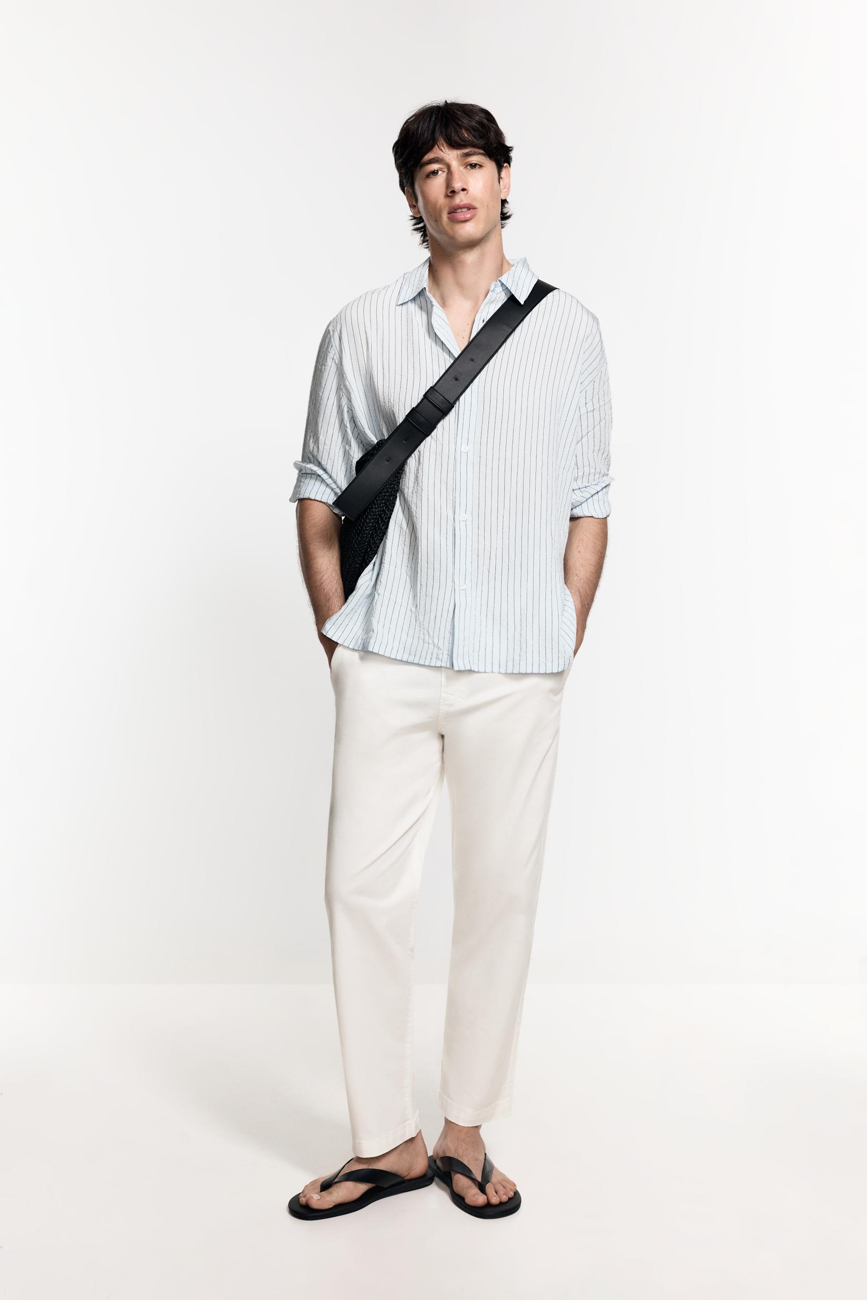Slim fit jogger trousers — WHITE