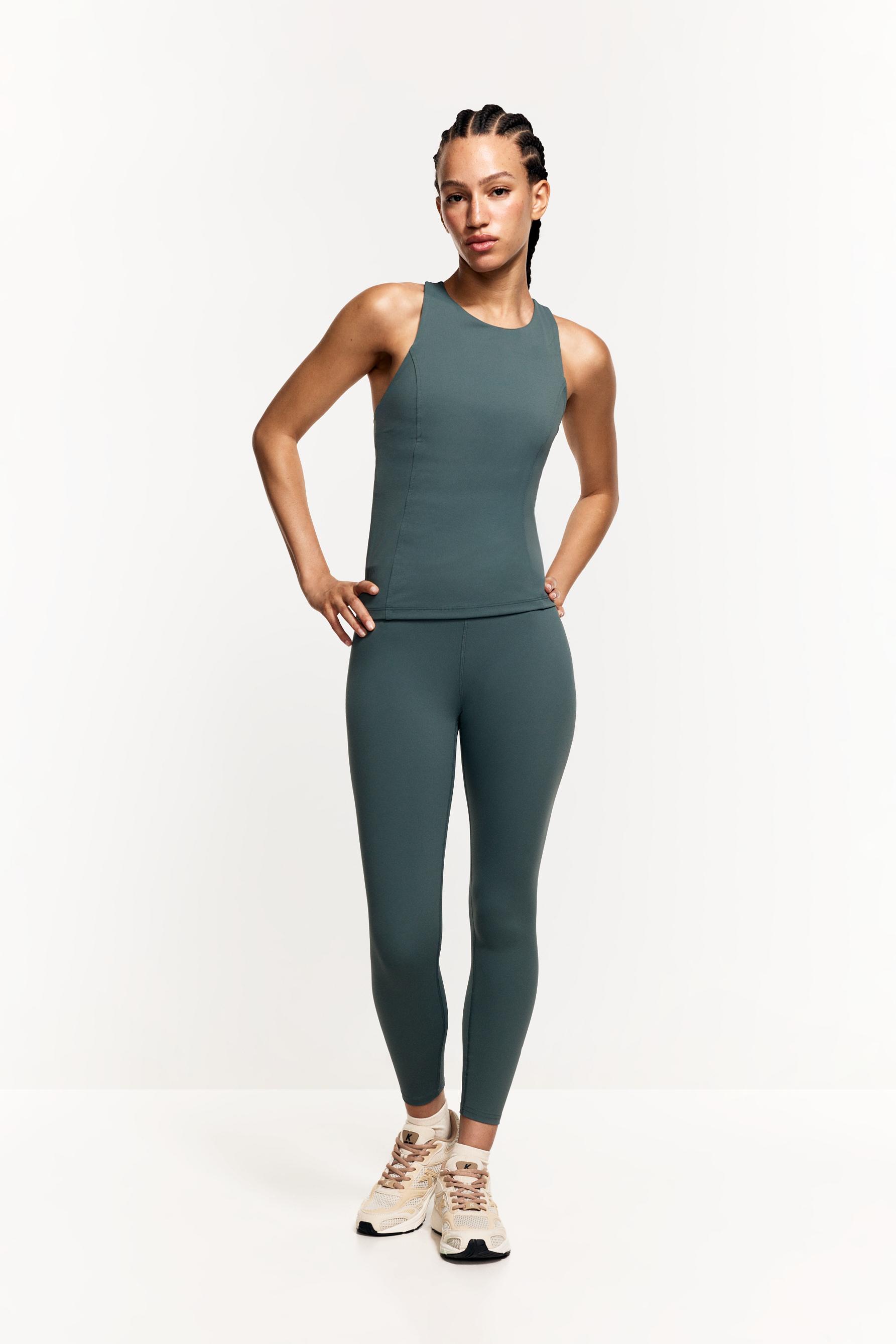 Racerback sports top — EMERALD GREEN