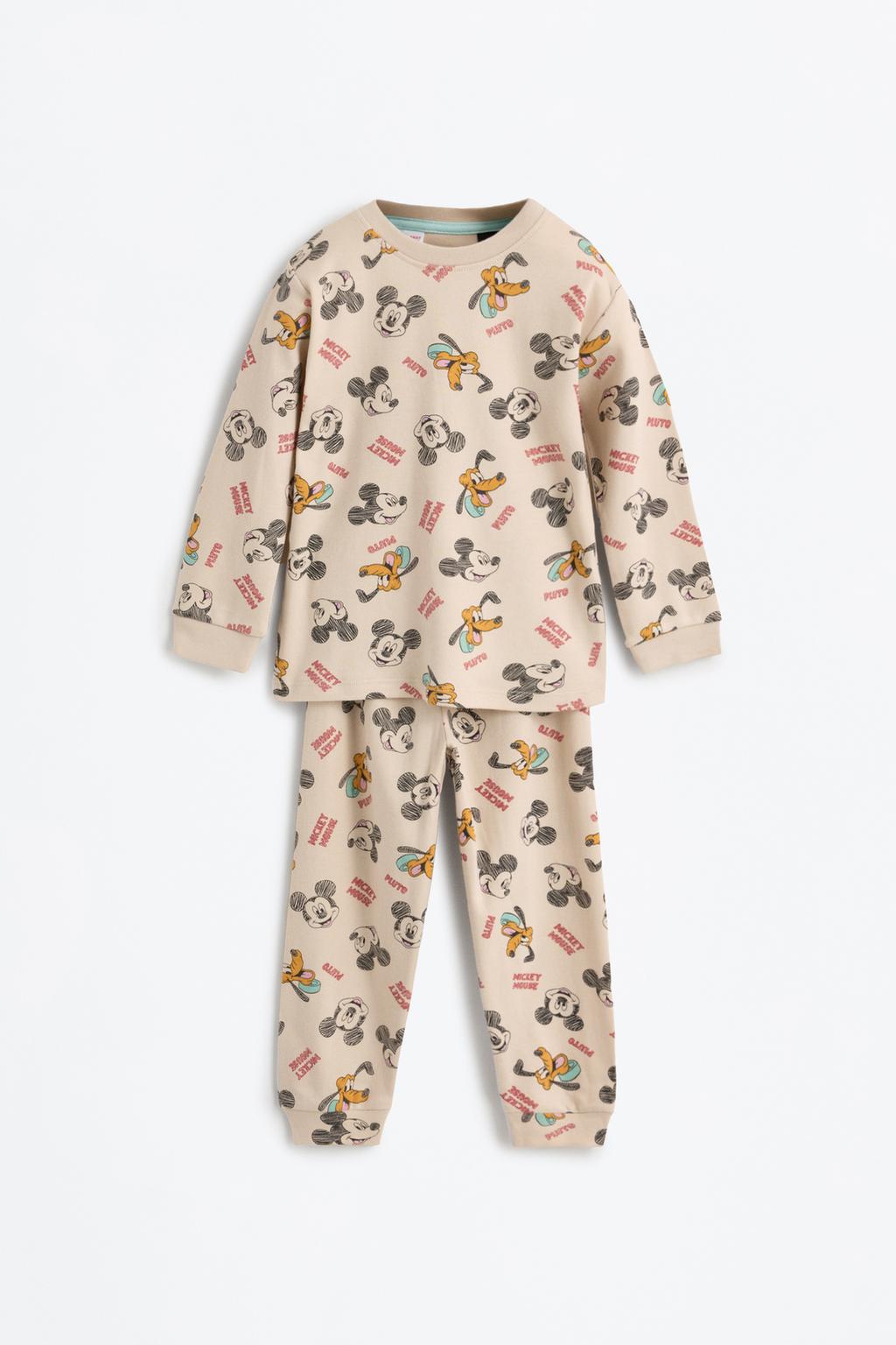 Mickey and Pluto ©Disney interlock pyjamas
