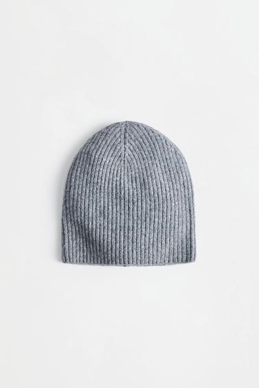 Basic knit beanie — GREY 2