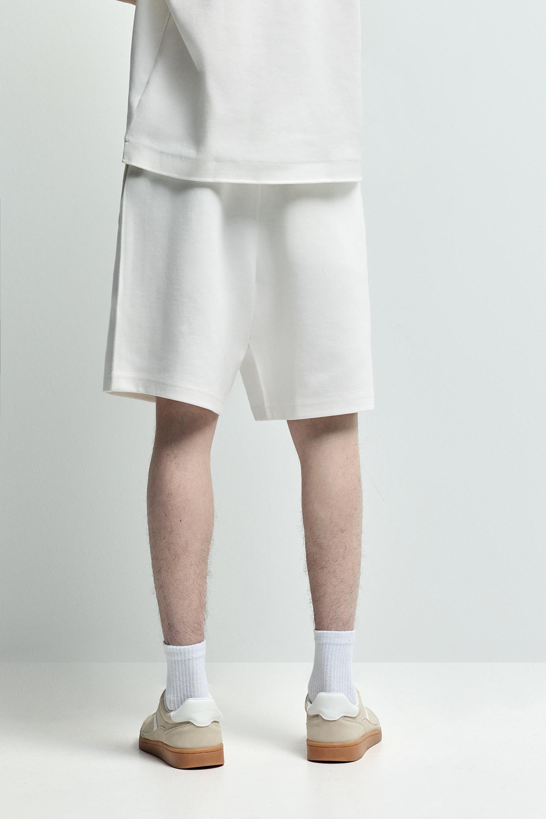 Interlock Bermuda shorts — OFF WHITE