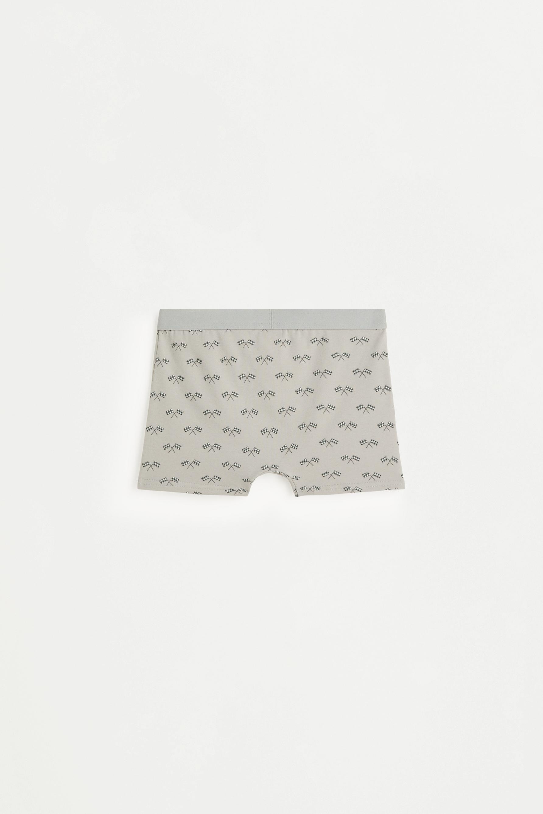 Contrast Boxer Briefs (Pack of 7) — PASTEL BLUE