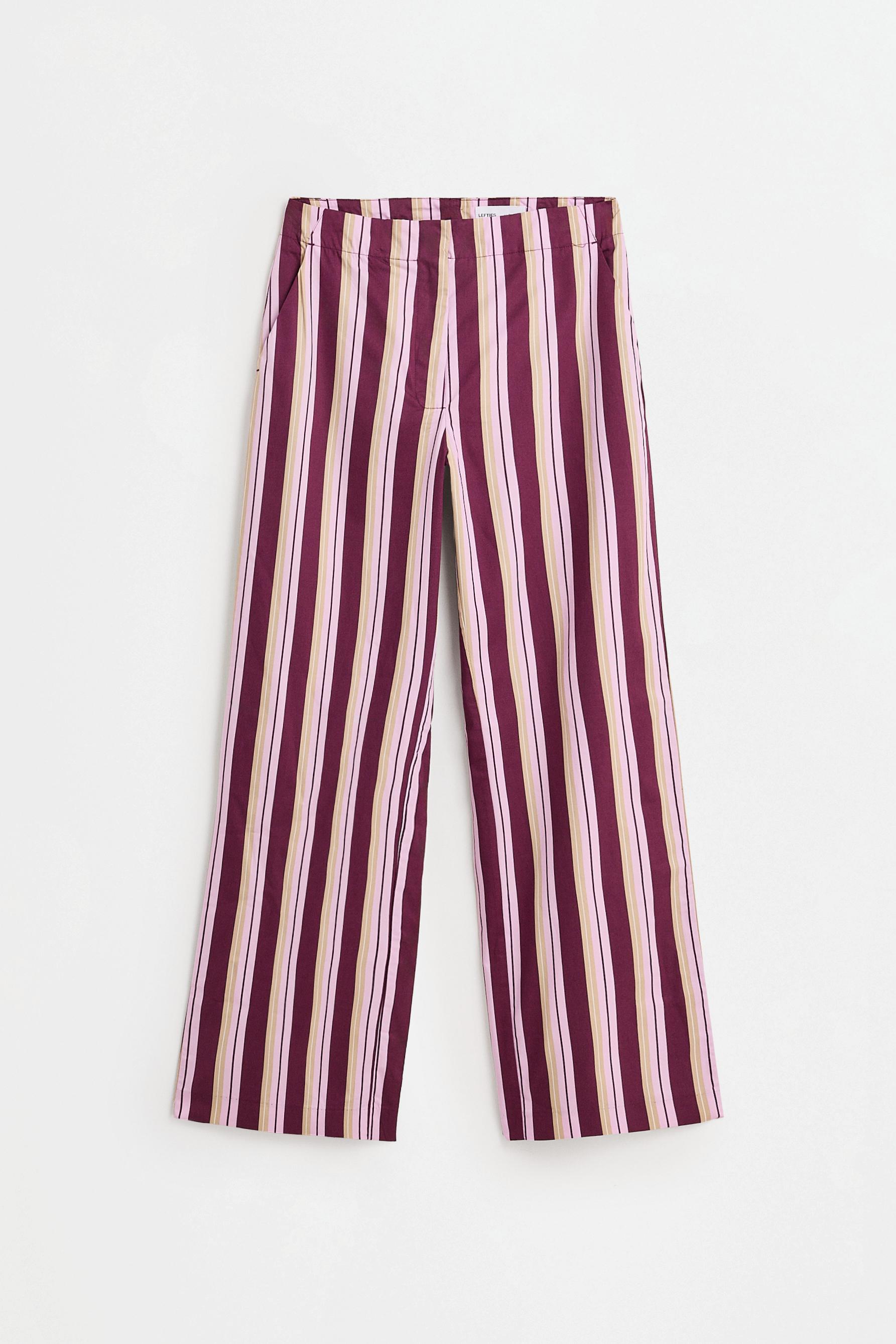 Striped trousers — PINK TONES