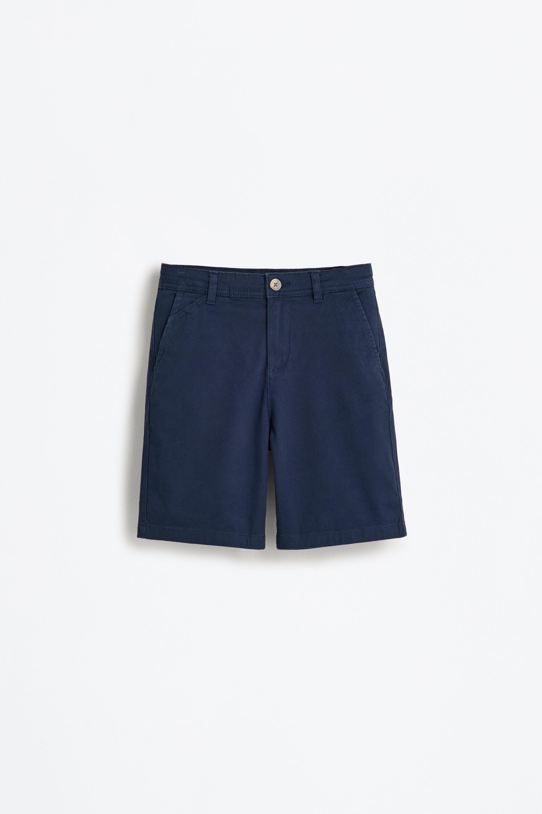 Chinese Bermuda shorts — NAVY