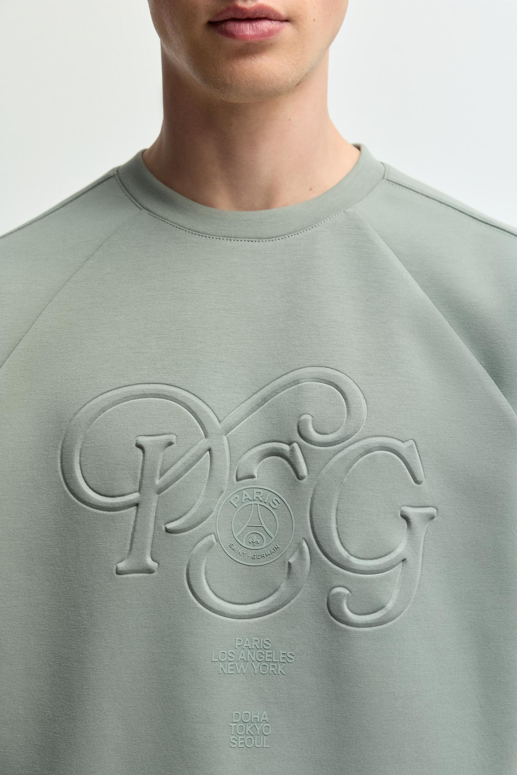 Paris Saint-Germain x Lefties interlock T-shirt — MINT GREEN