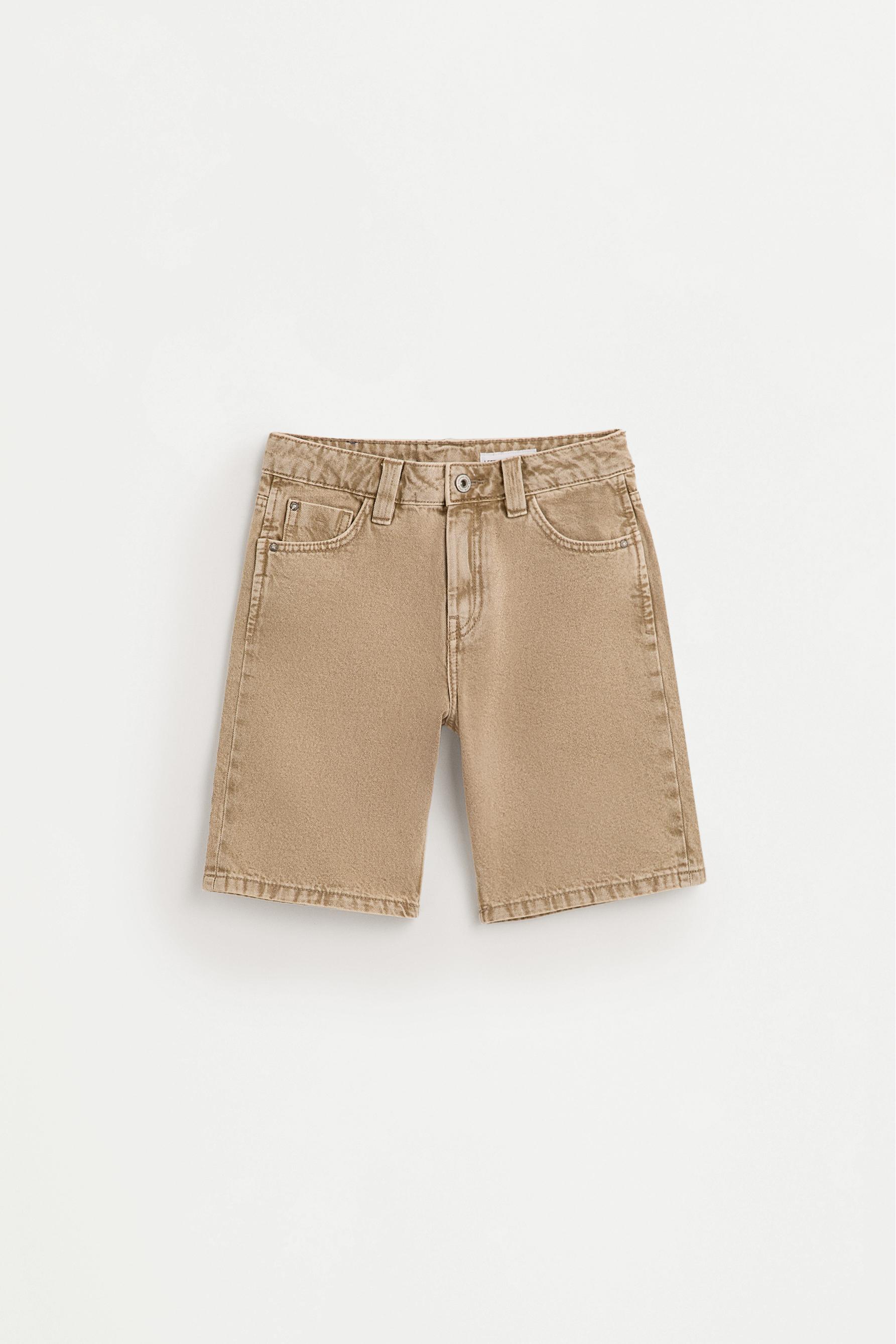 Relaxed fit denim Bermuda shorts — OCHRE