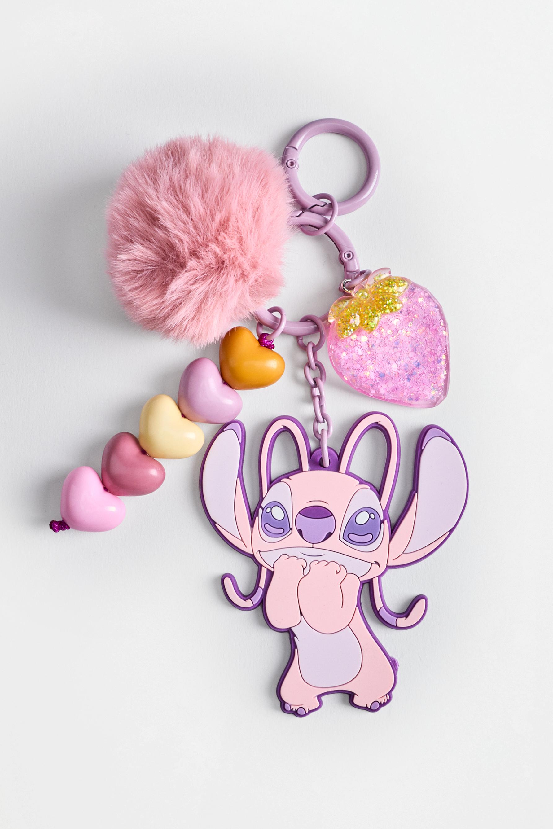 Angel ©Disney pompom key ring — PINK