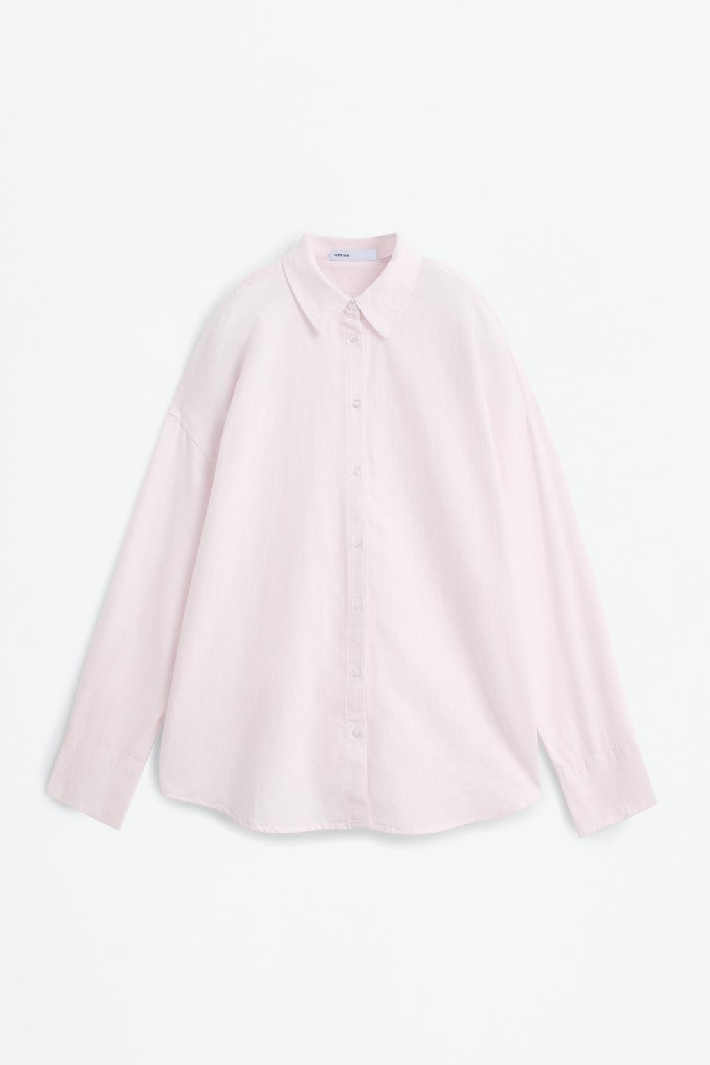 Camisa oversize manga larga